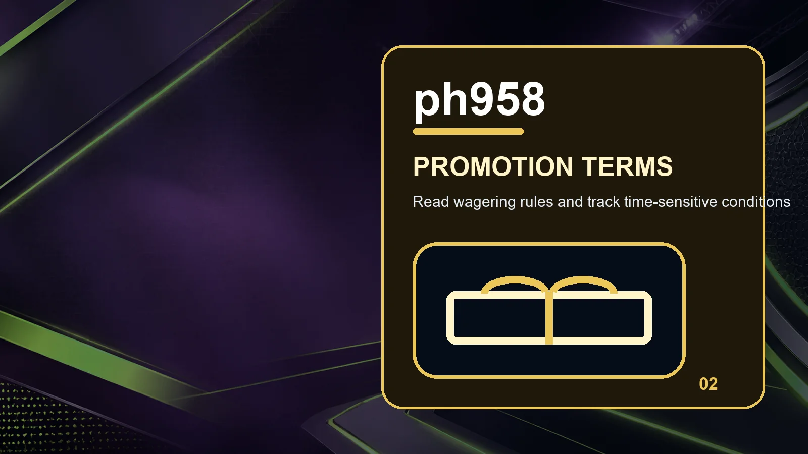 ph958 promotions full-width visual guide 2